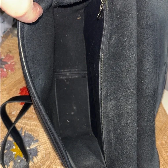 VTG Coach • genuine leather crossbody bag - Picture 4 of 10